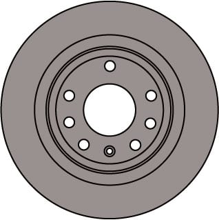 SOLID BRAKE DISC (EACH)