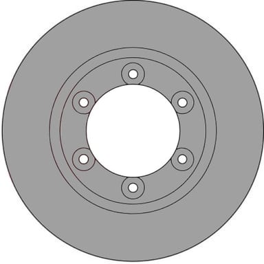 VENTED BRAKE DISC (EACH)