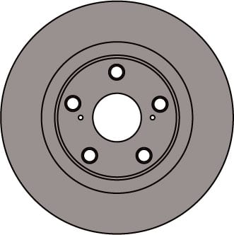 SOLID BRAKE DISC (EACH)