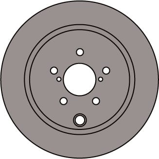 SOLID BRAKE DISC (EACH)