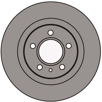 VENTED BRAKE DISC (EACH)