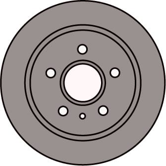 SOLID BRAKE DISC (EACH)