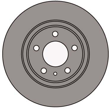 VENTED BRAKE DISC (EACH)