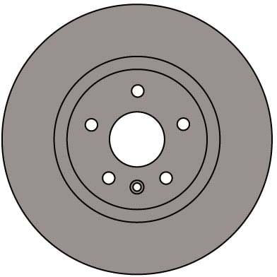VENTED BRAKE DISC (EACH)