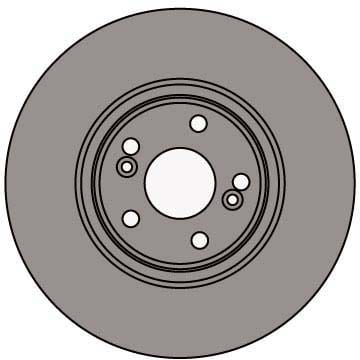 VENTED BRAKE DISC (EACH)