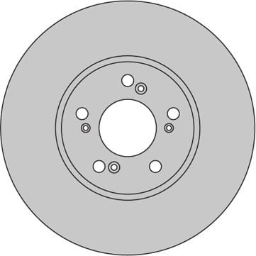 VENTED BRAKE DISC (EACH)