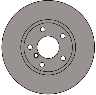 VENTED BRAKE DISC (EACH)