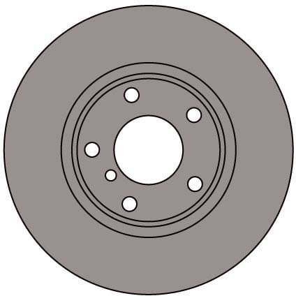 VENTED BRAKE DISC (EACH)