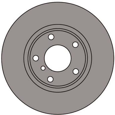 VENTED BRAKE DISC (EACH)