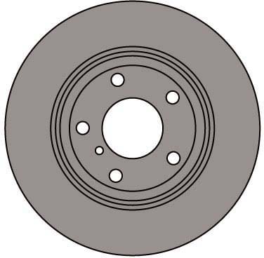 VENTED BRAKE DISC (EACH)