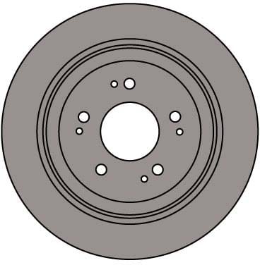 VENTED BRAKE DISC (EACH)