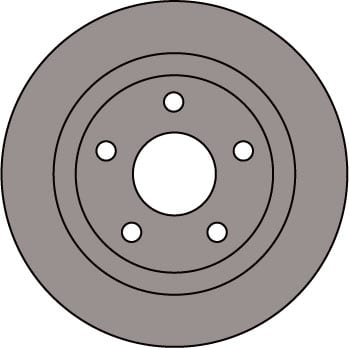 SOLID BRAKE DISC (EACH)