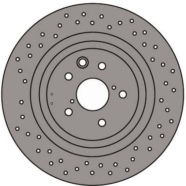 VENTED BRAKE DISC (EACH)