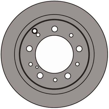 VENTED BRAKE DISC (EACH)