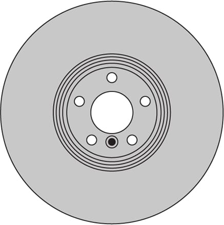 R/H VENTED BRAKE DISC