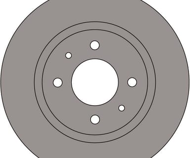 VENTED BRAKE DISC (EACH)