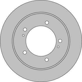 SOLID BRAKE DISC (EACH)