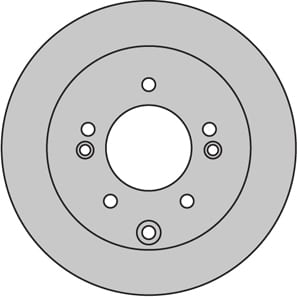 SOLID BRAKE DISC (EACH)