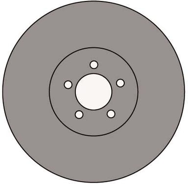 VENTED BRAKE DISC (EACH)