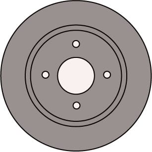 SOLID BRAKE DISC (EACH)