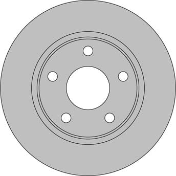 VENTED BRAKE DISC (EACH)