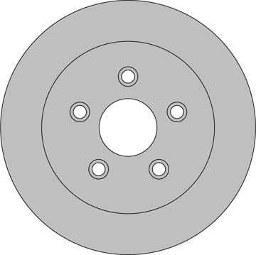SOLID BRAKE DISC (EACH)