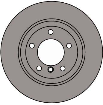 VENTED BRAKE DISC (EACH)