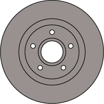 SOLID BRAKE DISC (EACH)