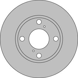 VENTED BRAKE DISC (EACH)