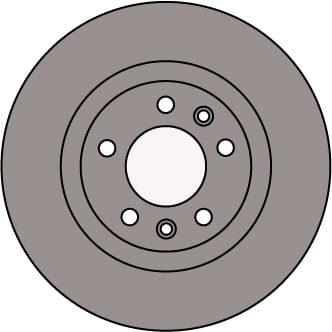 SOLID BRAKE DISC (EACH)