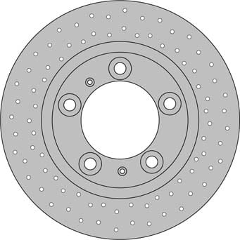 VENTED BRAKE DISC (EACH)