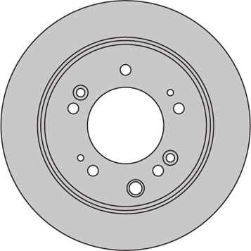 VENTED BRAKE DISC (EACH)