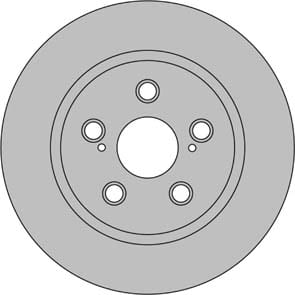 SOLID BRAKE DISC (EACH)