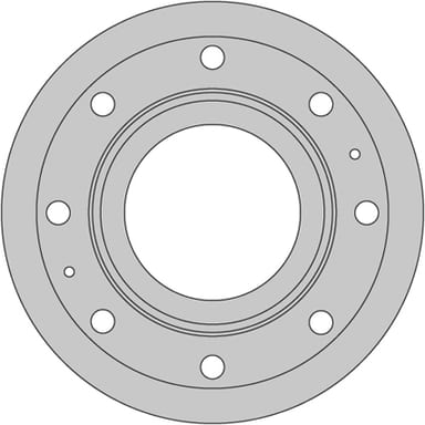 VENTED BRAKE DISC (EACH)