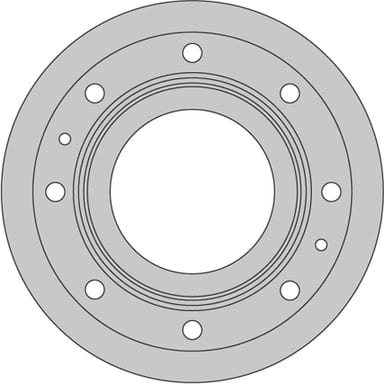 VENTED BRAKE DISC (EACH)