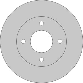 VENTED BRAKE DISC (EACH)