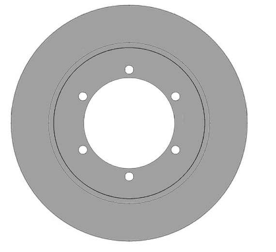 SOLID BRAKE DISC (EACH)