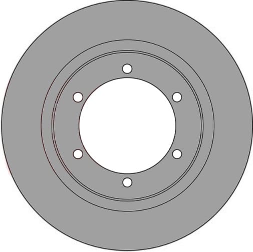 SOLID BRAKE DISC (EACH)