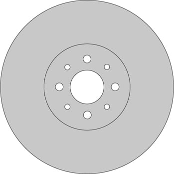 VENTED BRAKE DISC (EACH)