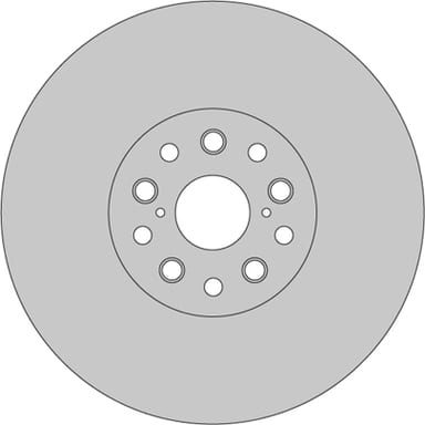 L/H VENTED BRAKE DISC