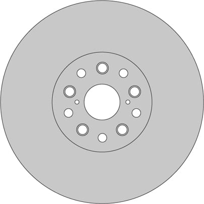 L/H VENTED BRAKE DISC