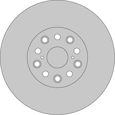 L/H VENTED BRAKE DISC