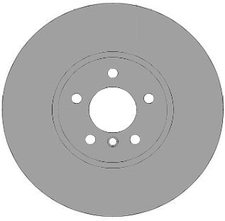 L/H VENTED BRAKE DISC (EACH)