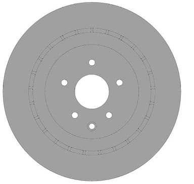 VENTED BRAKE DISC (EACH)