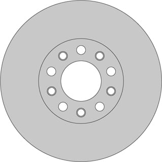 VENTED BRAKE DISC (EACH)