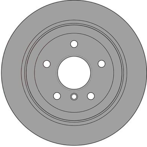 VENTED BRAKE DISC (EACH)