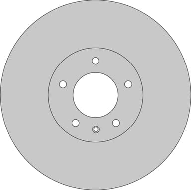 L/H VENTED BRAKE DISC