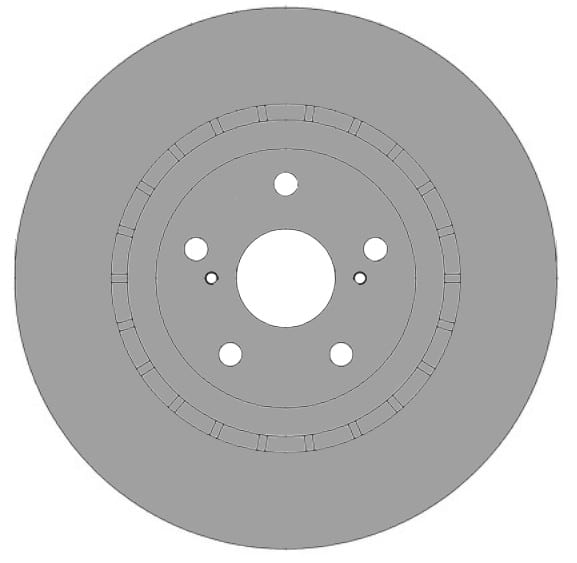 VENTED BRAKE DISC (EACH)