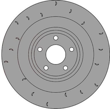 R/H VENTED BRAKE DISC