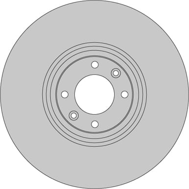 VENTED BRAKE DISC (EACH)